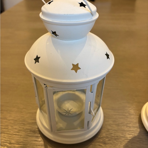 IKEA White Starry Lantern Trio - Picture 5 of 8